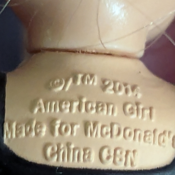 McDonalds American Girl Mini Doll Happy Meal 2014 Lot of 3 Dolls - Picture 4 of 5